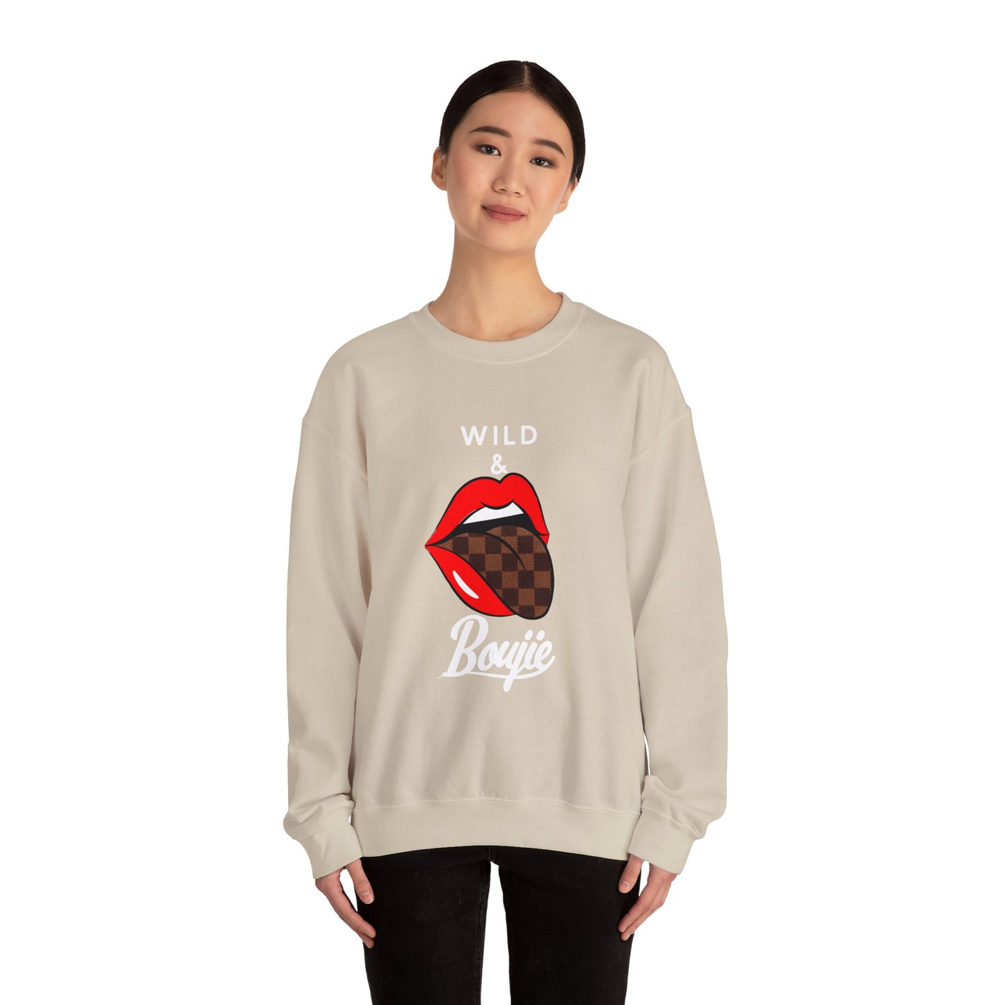 Wild and Boujie Crewneck Sweatshirt