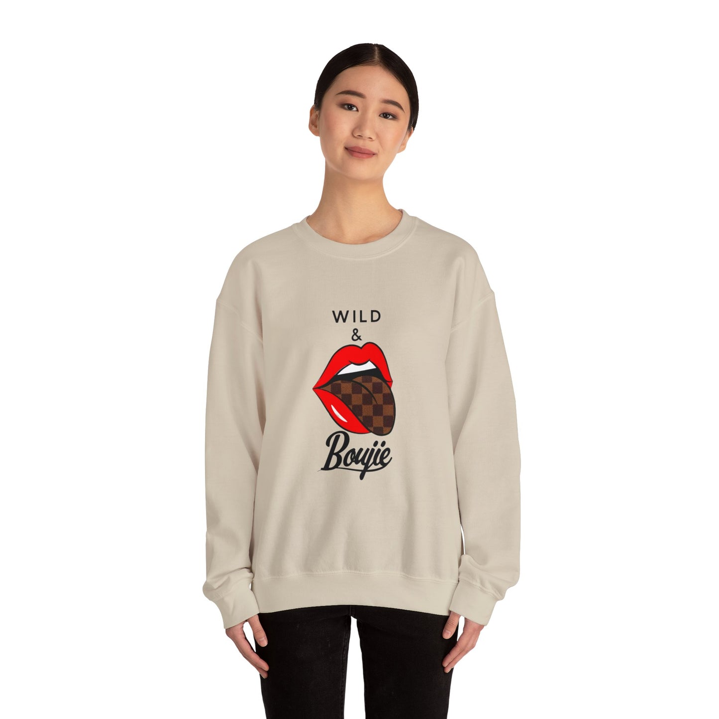 Wild and Boujie Crewneck Sweatshirt
