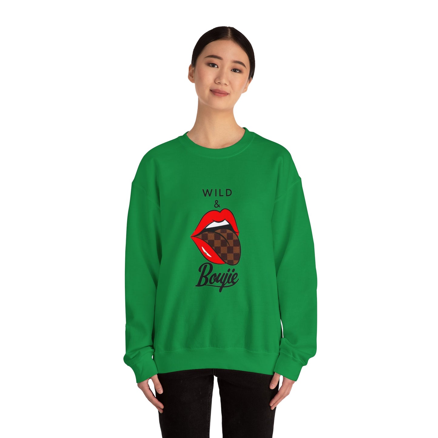 Wild and Boujie Crewneck Sweatshirt