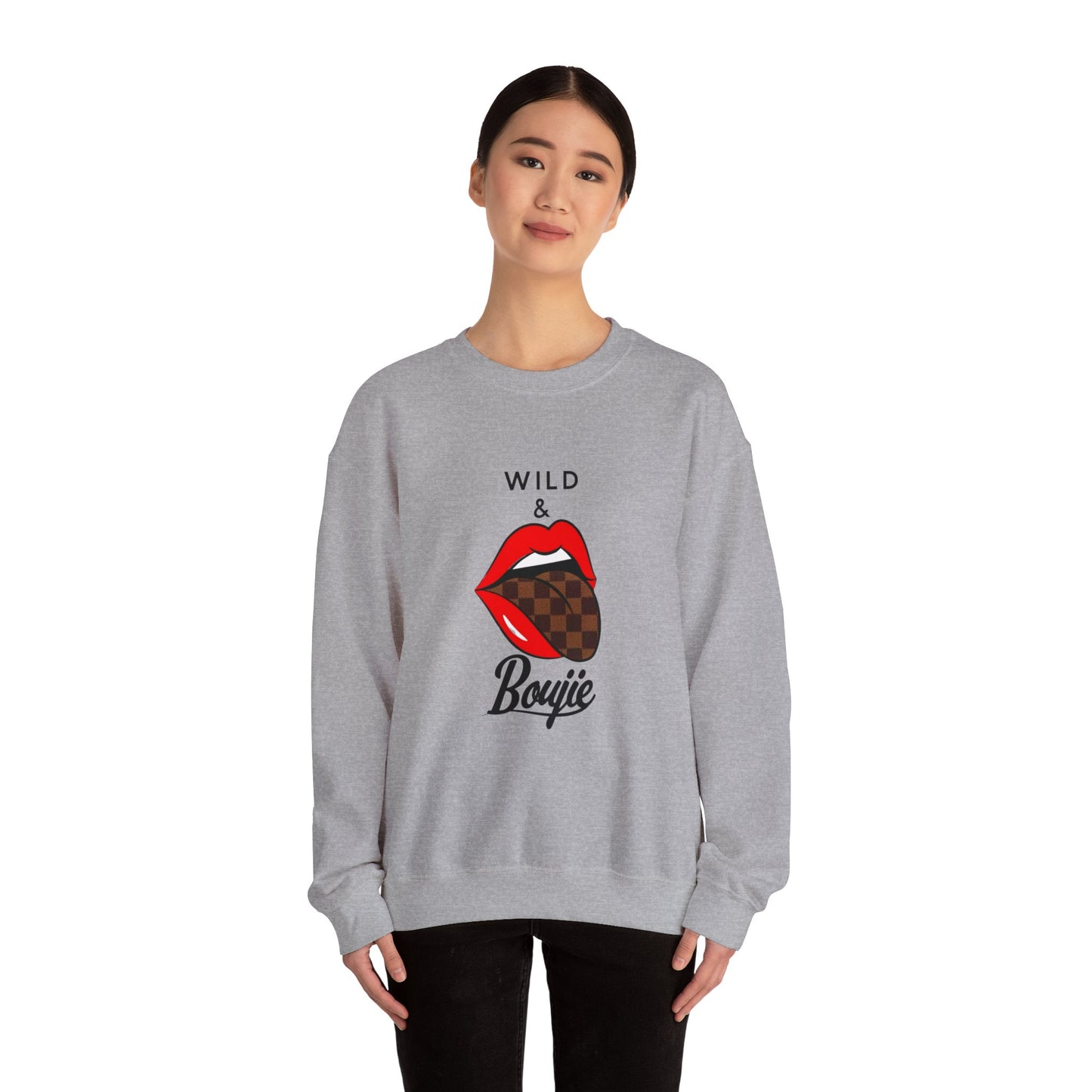 Wild and Boujie Crewneck Sweatshirt