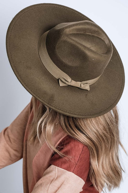 Fedora Wide Rim Hat