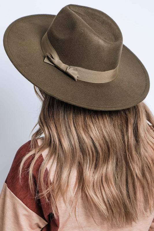 Fedora Wide Rim Hat