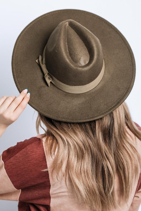 Fedora Wide Rim Hat