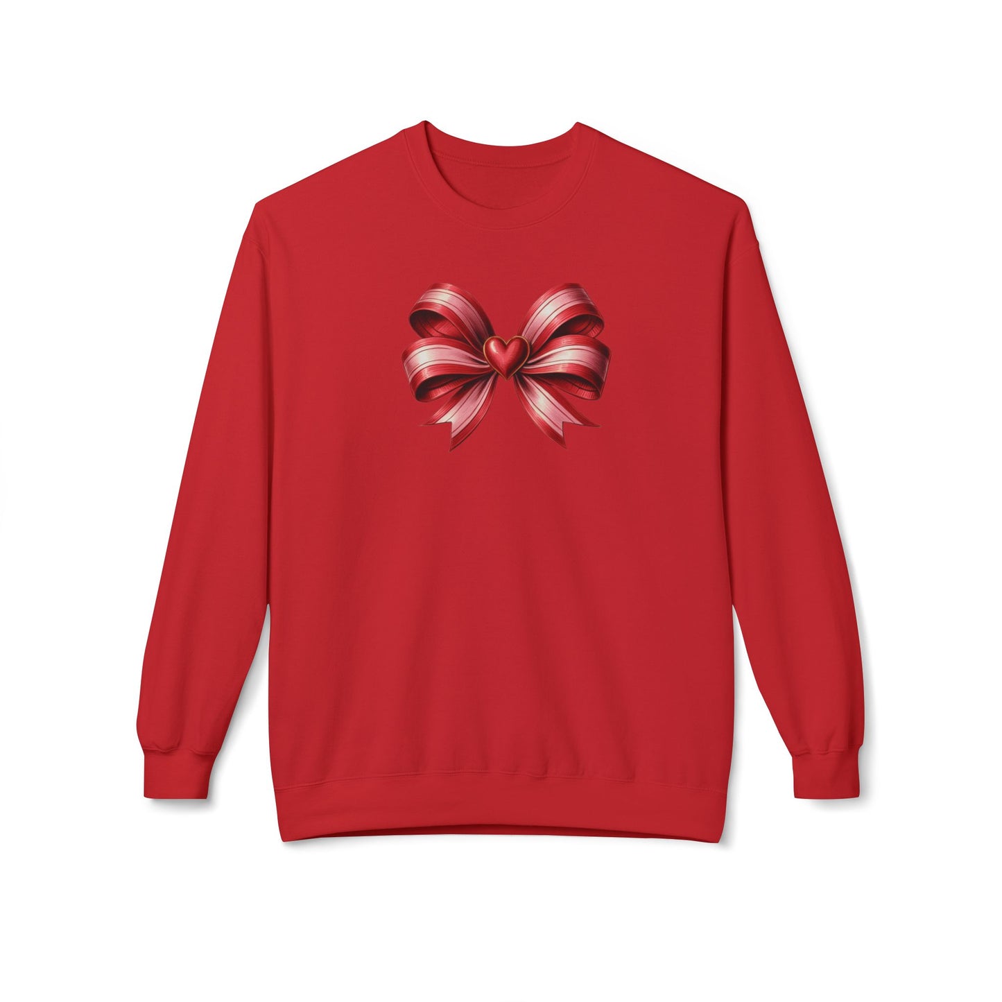 Valentine's Bow Sweatshirt