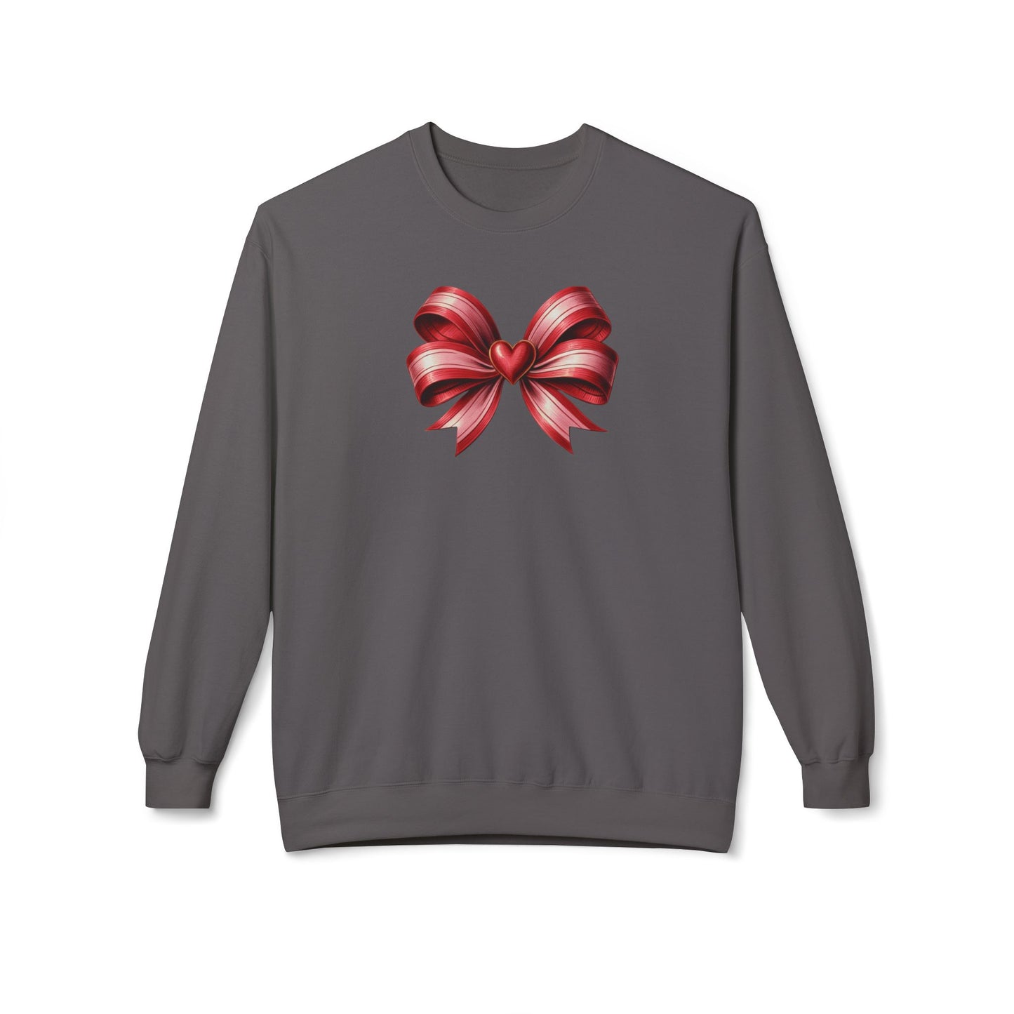 Valentine's Bow Sweatshirt