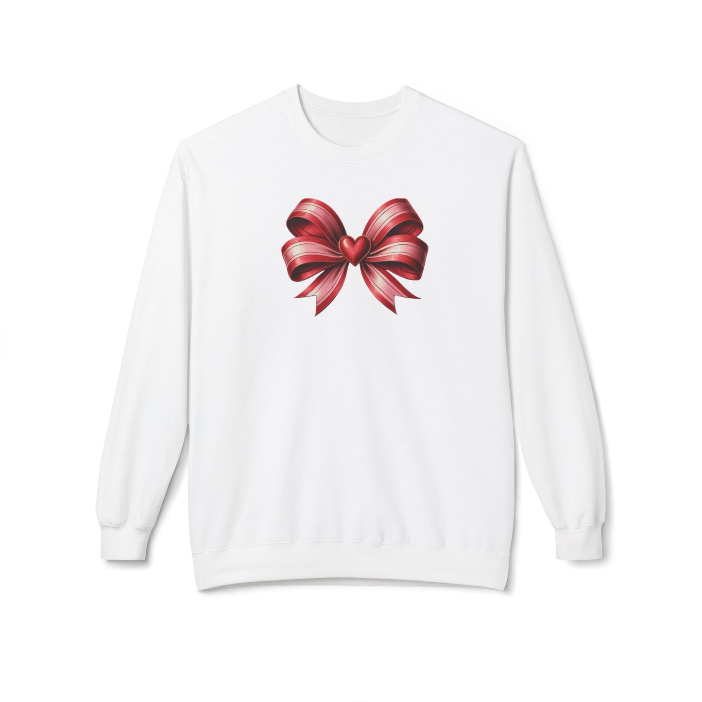 Valentine's Bow Sweatshirt