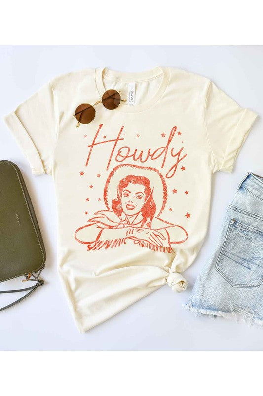 Howdy Cowgirl Graphic