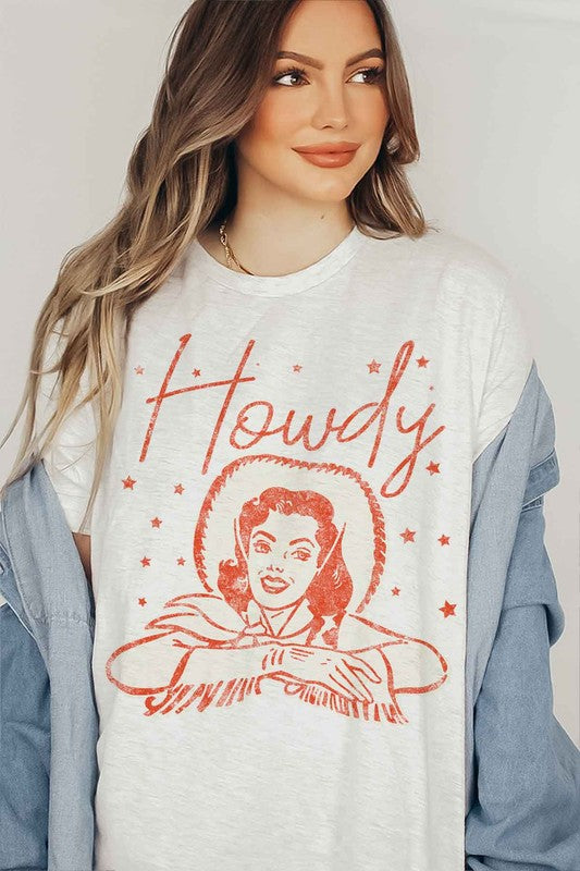 Howdy Cowgirl Graphic