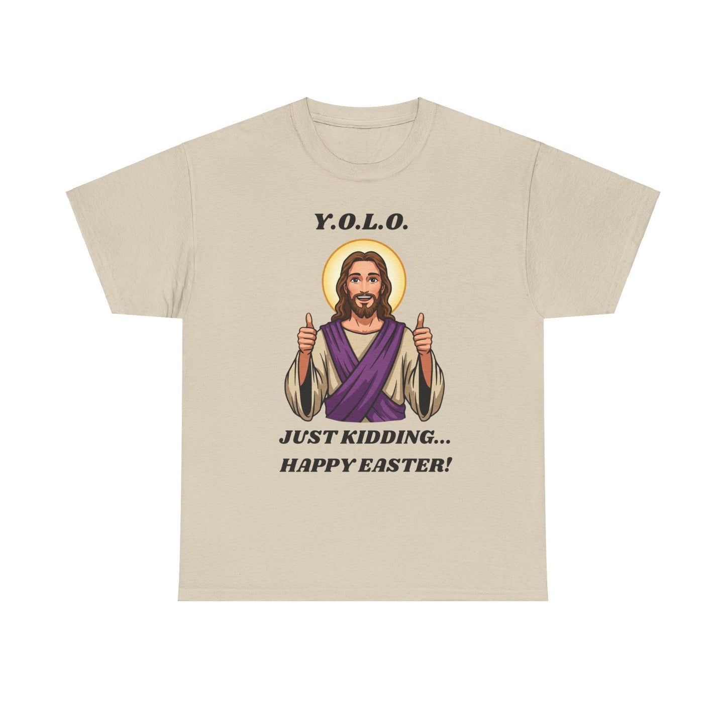 Easter Unisex Tee - Y O L O Jesus Happy Easter Shirt