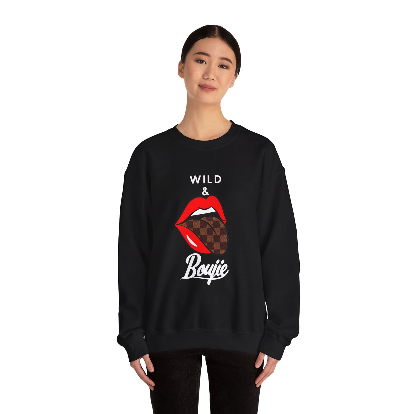 Wild and Boujie Crewneck Sweatshirt