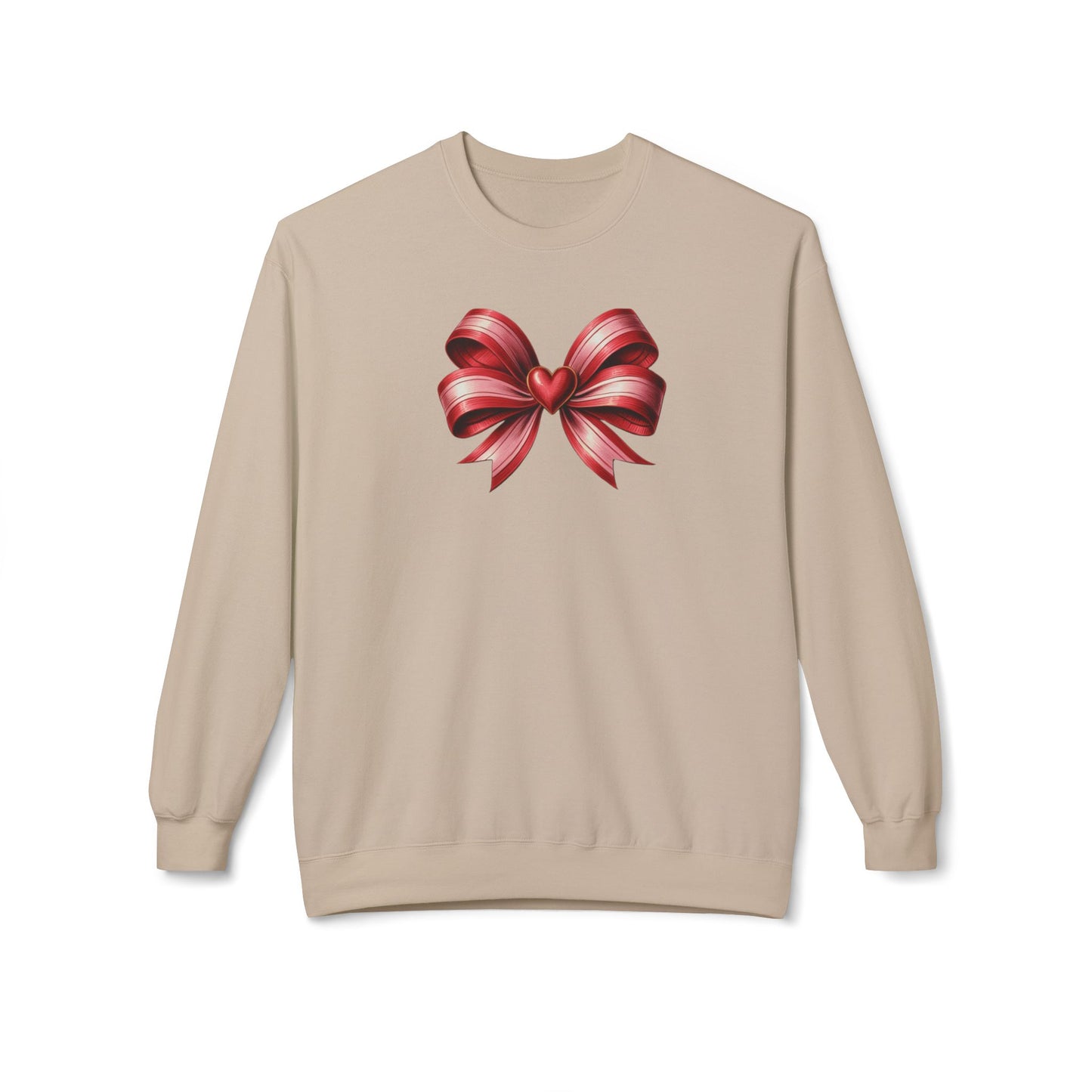 Valentine's Bow Sweatshirt