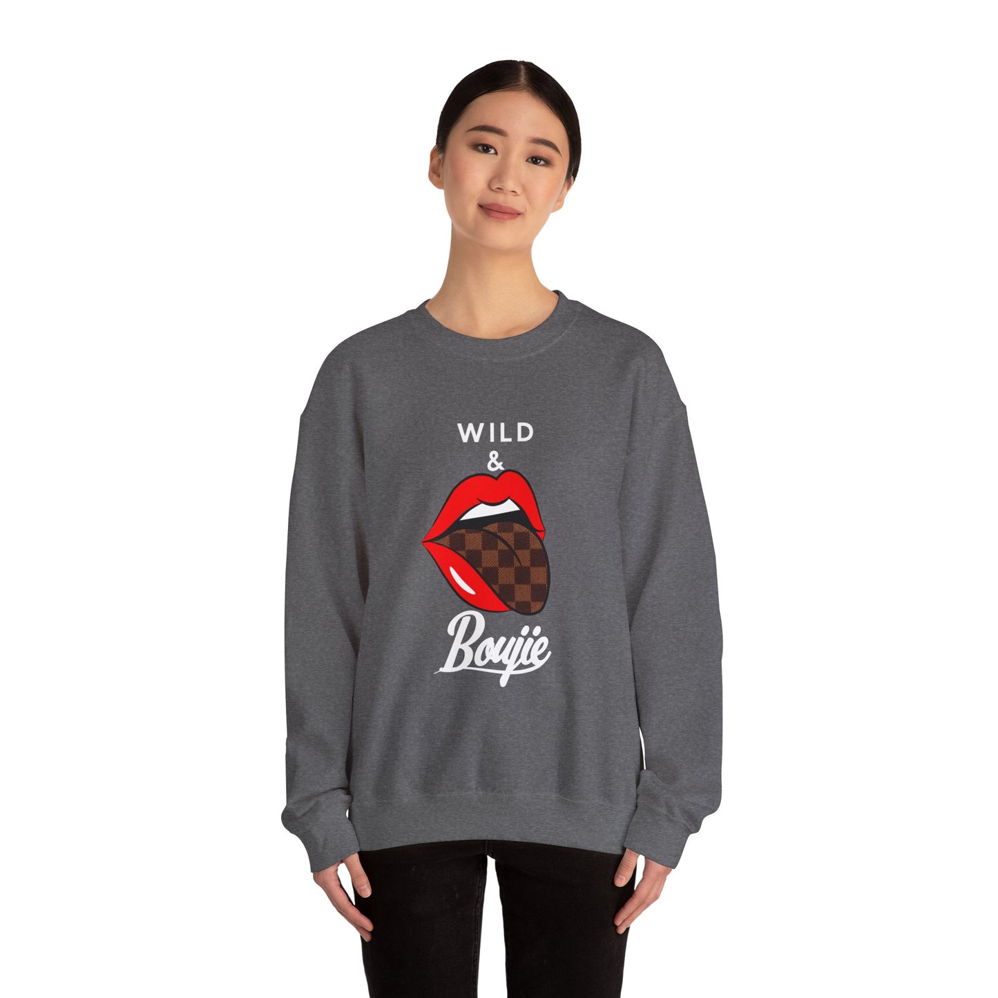 Wild and Boujie Crewneck Sweatshirt