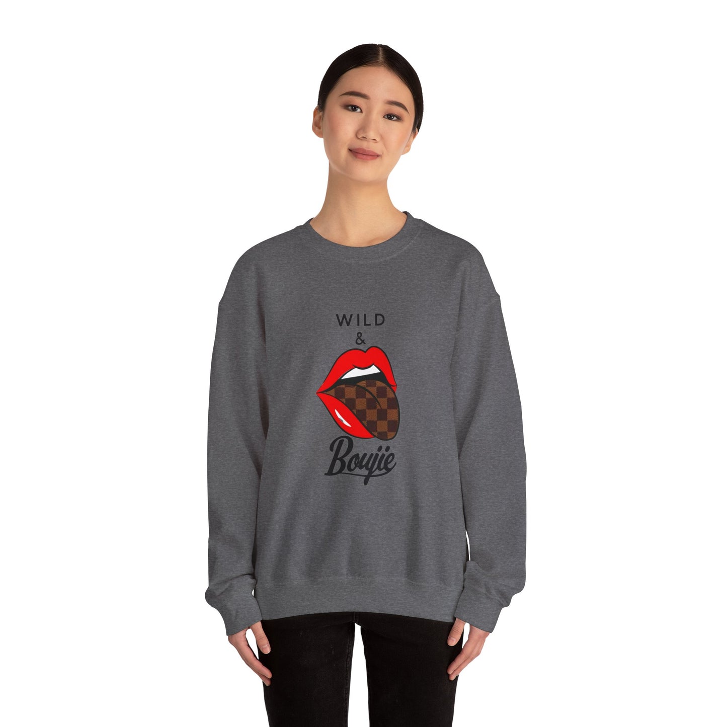 Wild and Boujie Crewneck Sweatshirt