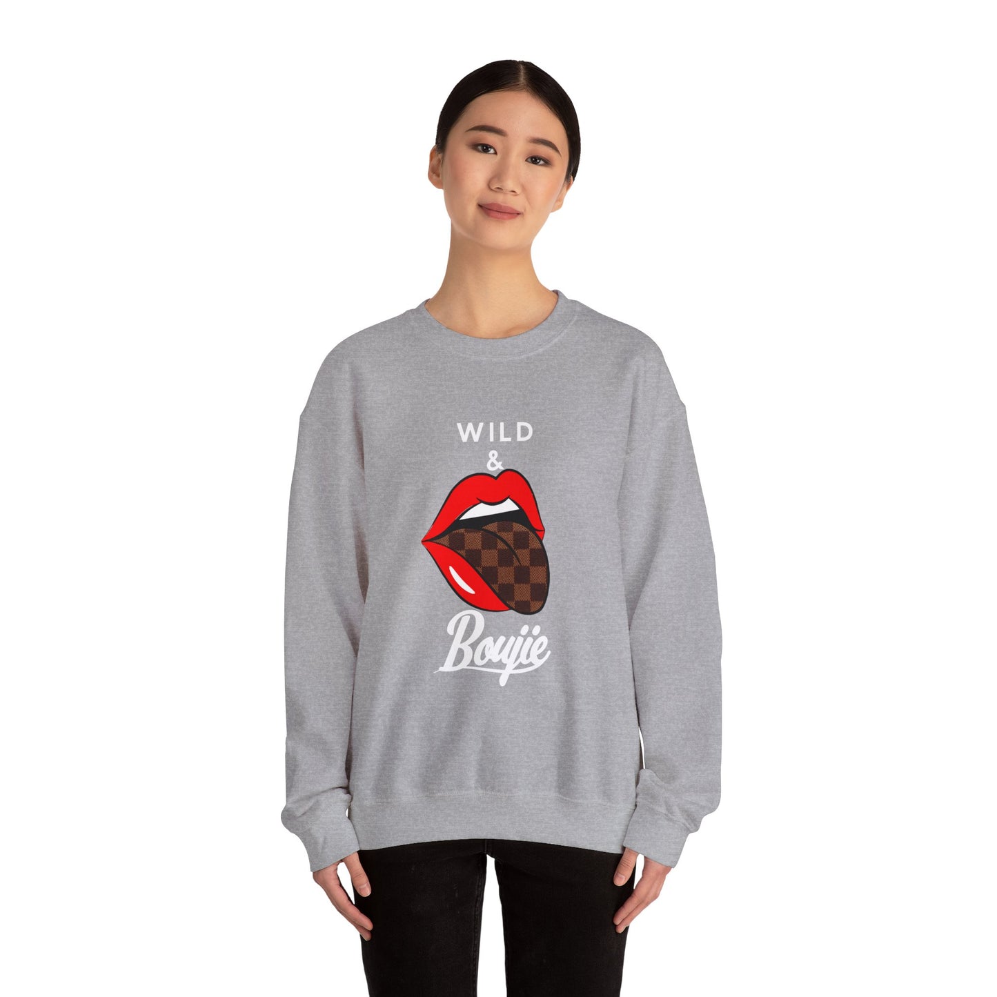 Wild and Boujie Crewneck Sweatshirt