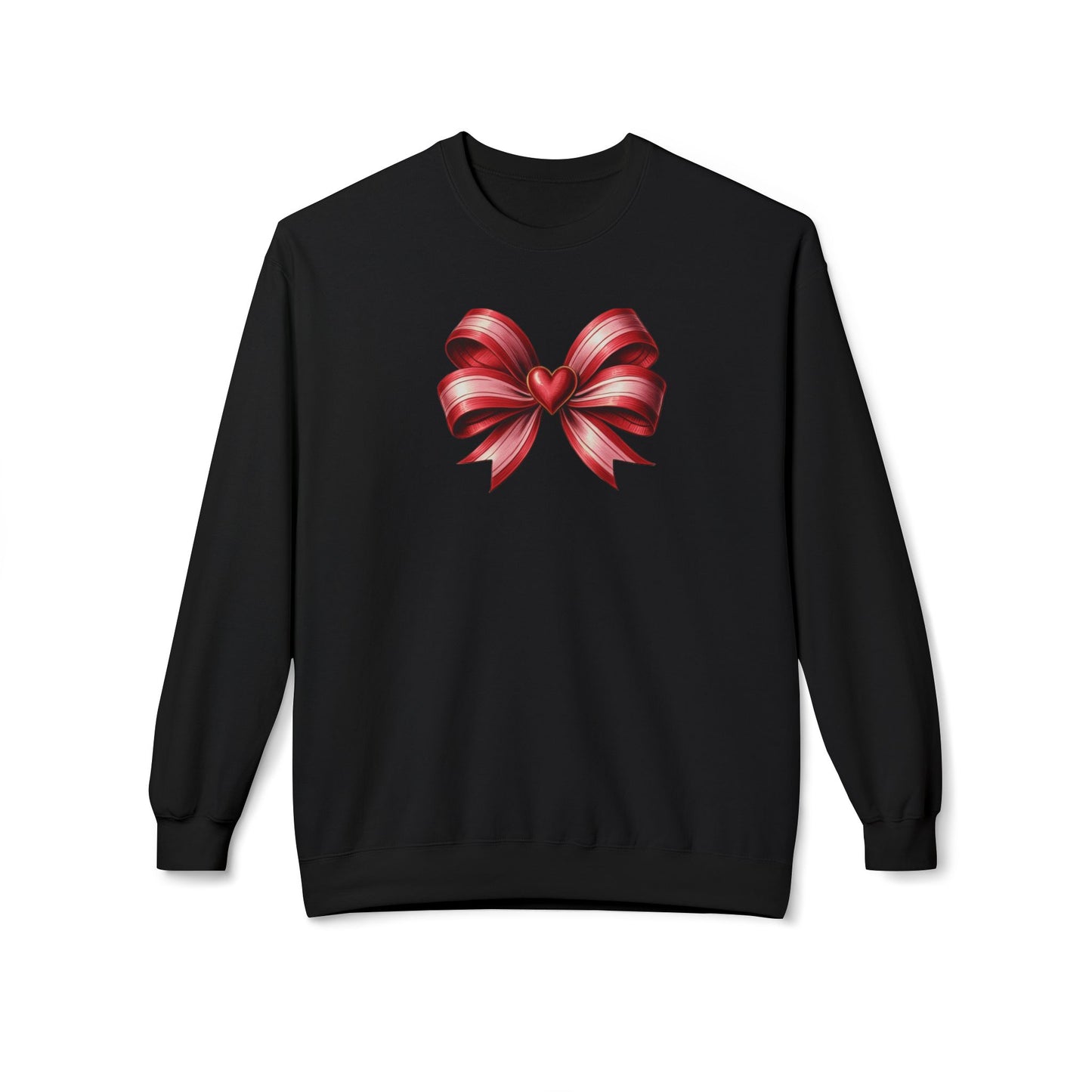 Valentine's Bow Sweatshirt
