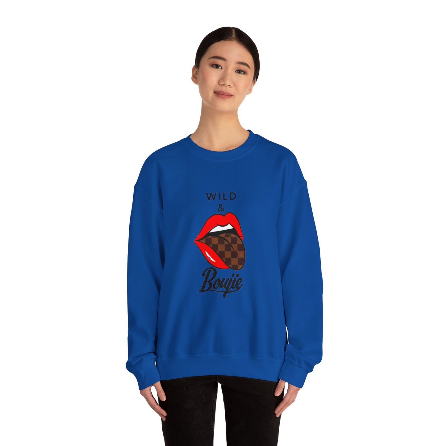 Wild and Boujie Crewneck Sweatshirt