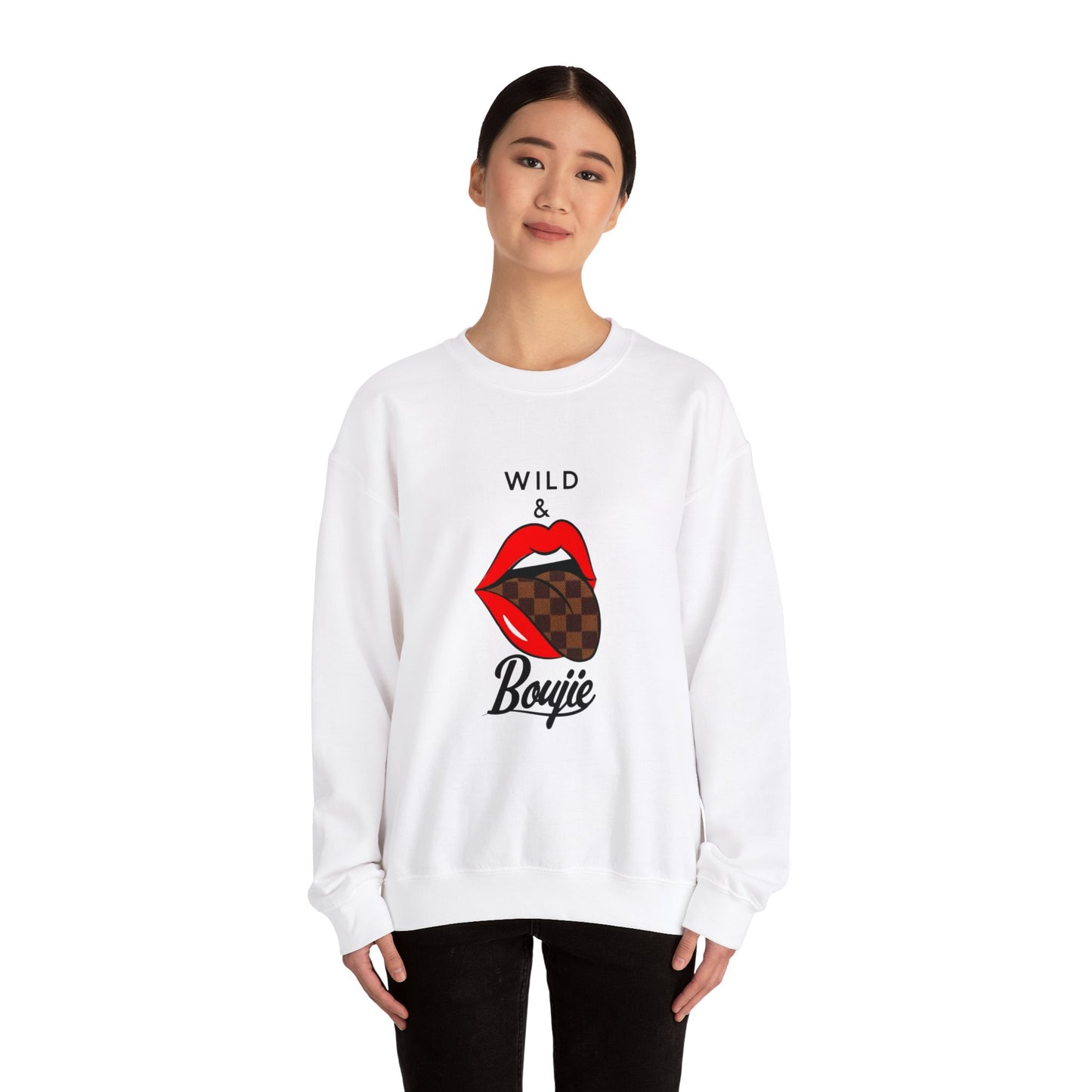 Wild and Boujie Crewneck Sweatshirt