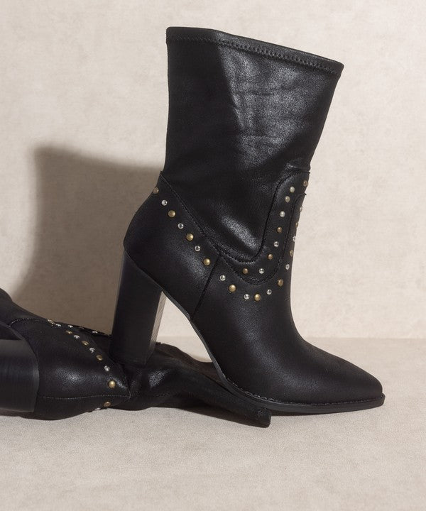 Oasis Society Paris - Studded Boots