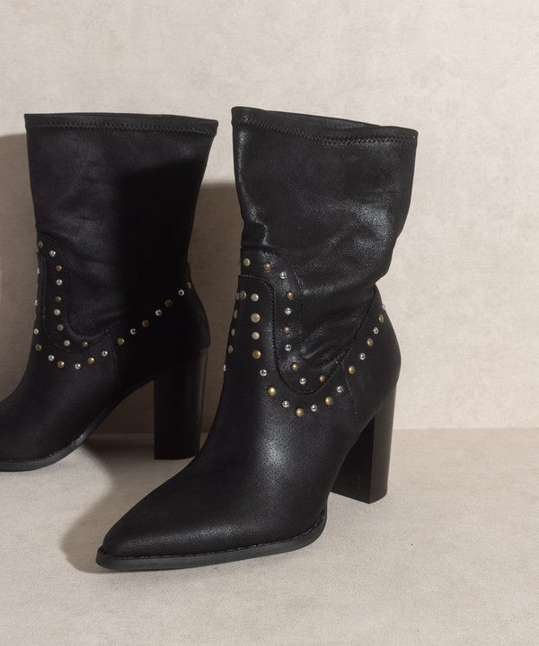 Oasis Society Paris - Studded Boots