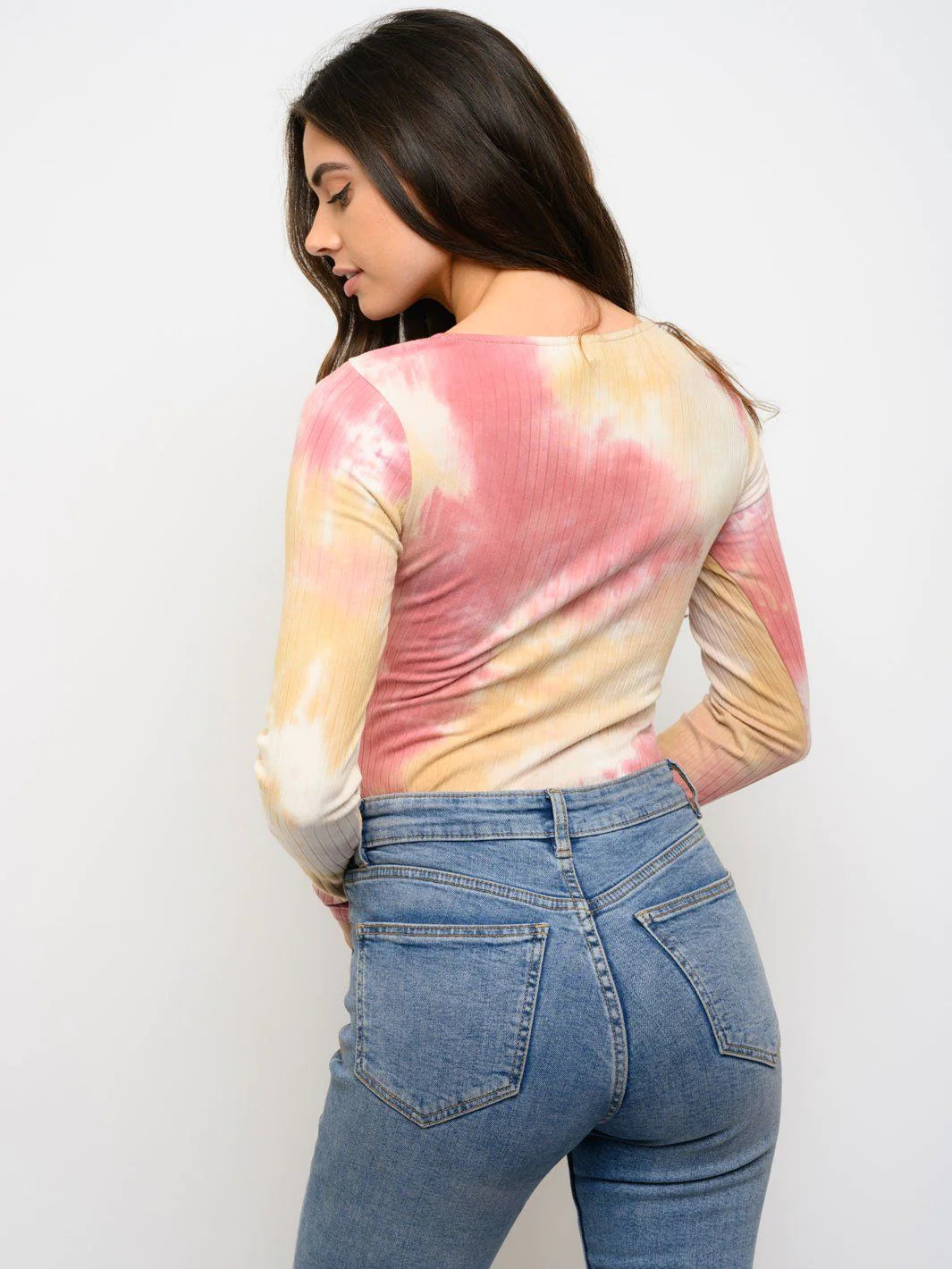 Sunset Tie Dye Body Suit