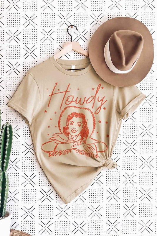Howdy Cowgirl Graphic