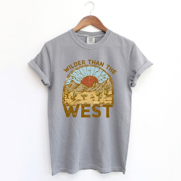 Wilder Than The West Garment Dyed Tee