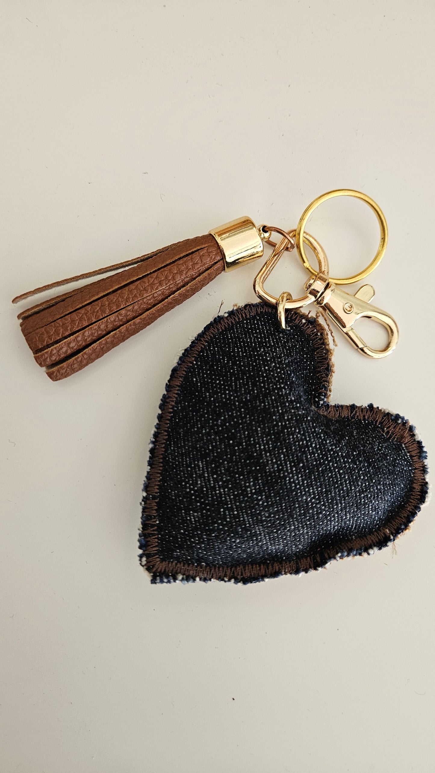 GG Heart Bag Charm/Keychain