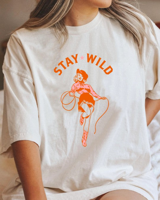 Stay Wild Graphic Tshirt