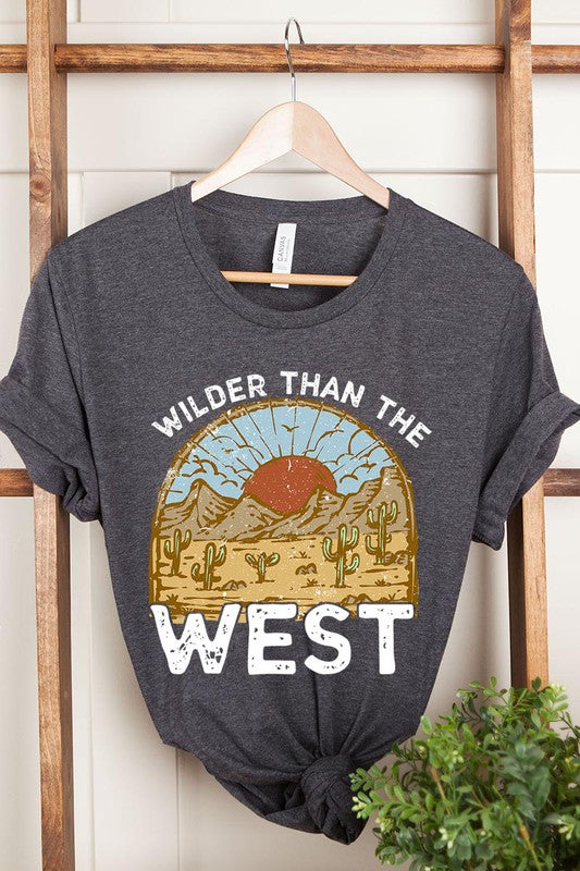 Wilder than the west grapic tee