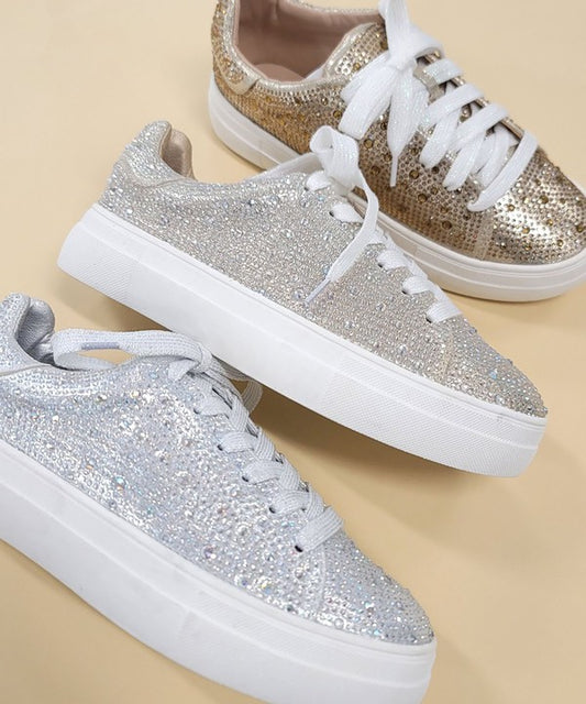 Rhinestone low Top sneaker